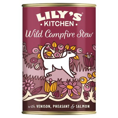 Lily's Kitchen Wild Campfire Stew wet dog food 400g (British brand)