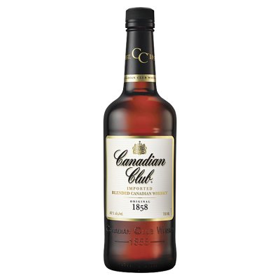 Canadian Club blended whisky 700ml (British brand)