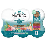 Naturo dog food in herb jelly 6x390g, imported from the UK