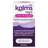 Kalms Night One-A-Night valerian root tablets 28s (British brand)