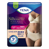 TENA Silhouette incontinence pants cream L 8 pack, imported from the UK