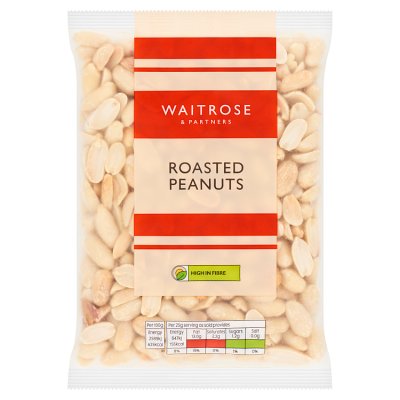 Waitrose roasted peanuts 250g - British product