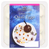 Clarence Court ready to eat quail eggs 12 pack (British brand)
