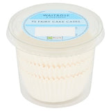Waitrose white fairy cake cases, 75s, imported from the UK