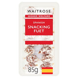Waitrose Snacking Fuet cured sausage 85g, UK version