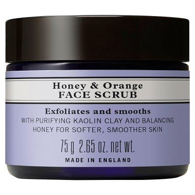 Neal's Yard Remedies honey and orange face scrub 75g, UK version