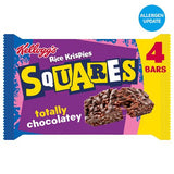 Kellogg's Rice Krispies Squares Chocolatey 4x36g - British product