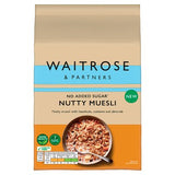 Waitrose Nutty Muesli cereal 750g, imported from the UK