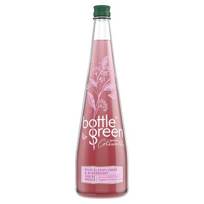 Bottlegreen elderberry and elderflower sparkling presse 750ml, imported from the UK