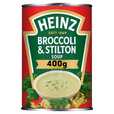 Tesco Heinz Broccoli & Stilton Soup 400g- Buy online at McGrocer