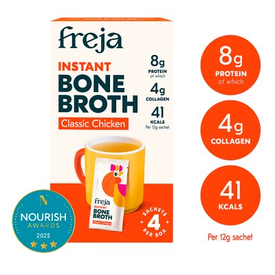 Freja instant chicken bone broth 48g - British product