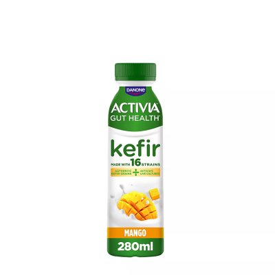 Activia kefir mango drink 280g, imported from the UK