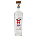 Ocho blanco tequila 50cl bottle, imported from the UK