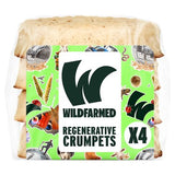 Wildfarmed crumpets 4 pack with sourdough, UK version