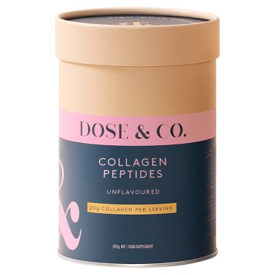 Dose & Co unflavoured collagen peptides 283g, UK version