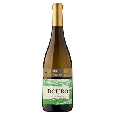 Waitrose No.1 Douro Branco Portuguese white wine 75cl, imported from the UK