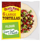 Old El Paso large flour tortilla wraps 350g (British brand)