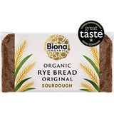 Biona organic rye bread 500g loaf - British product