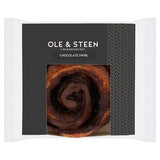 Ole & Steen chocolate swirl pastry 115g, imported from the UK