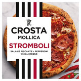 Crosta Mollica Stromboli pizza with salami and pepperoni 447g (British brand)