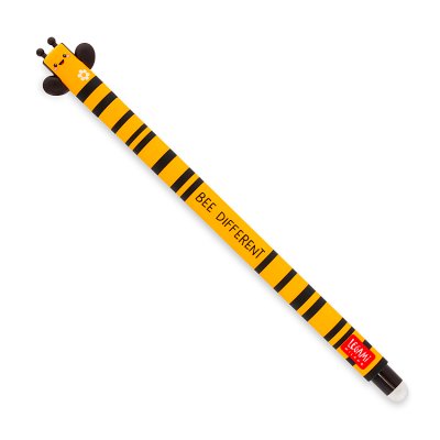 Legami Bee Erasable Pen as a single pen (British brand)