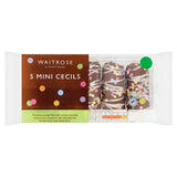 Waitrose Mini Cecils caterpillar cakes 5 pack, UK version