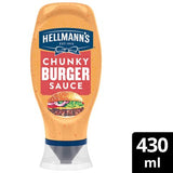 Hellmann's chunky burger sauce 430ml (British brand)