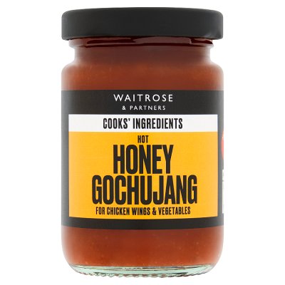 Cooks' Ingredients hot honey gochujang sauce 105g - British product