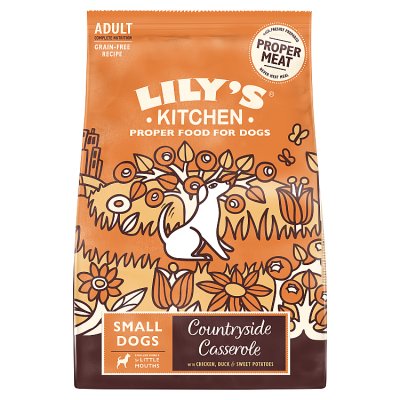 Lily's Kitchen small breed chicken duck kibble 2.5kg, imported from the UK