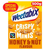 Weetabix Minis Honey & Nut cereal 500g - British product