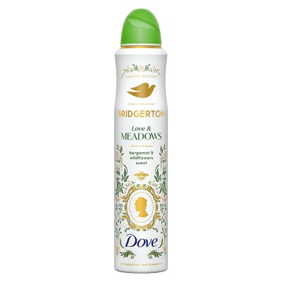 Dove Love & Meadows antiperspirant spray 200ml Bridgerton edition (British brand)