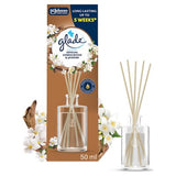 Glade Sensual Sandalwood and Jasmine reed diffuser 50ml, imported from the UK