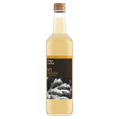 Waitrose No.1 ginger cordial 500ml (British brand)