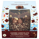 Waitrose chocolate loaded celebration cake, UK version