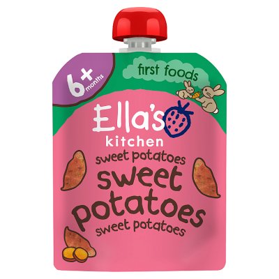 Ella's Kitchen sweet potato baby puree 70g (British brand)