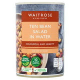 Waitrose 10 Bean Salad in Water 400g, imported from the UK