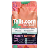 Tails.com salmon dry dog food sensitive mature 2kg, UK version