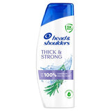 Head & Shoulders Thick and Strong Rosemary anti-dandruff shampoo 400ml (British brand)