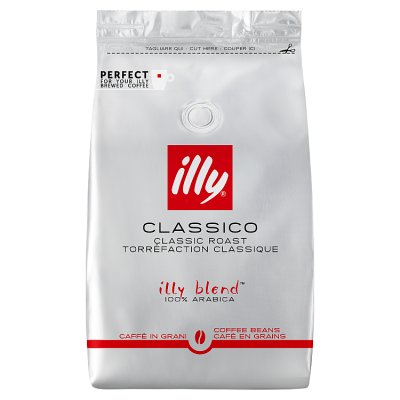 Illy Classico whole bean coffee 500g, (British brand)