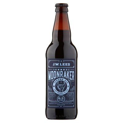 JW Lees Moonraker strong ale 500ml, imported from the UK