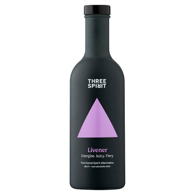 Three Spirit Livener non-alcoholic elixir 50cl - British product