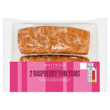 Waitrose raspberry Yum Yums 2 pack - British product
