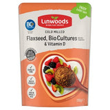 Linwoods flaxseed bio cultures vitamin D 200g, imported from the UK