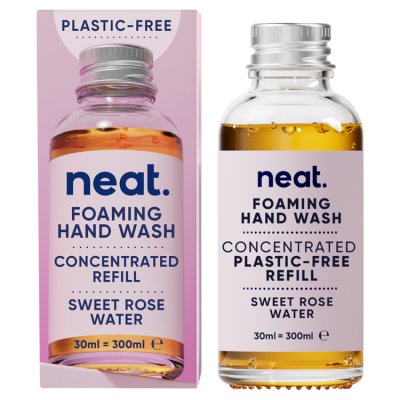 Neat foaming hand wash refill Sweet Rose 30ml, UK version