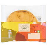 Waitrose corn and jalapeno flatbuns 4 pack, UK version