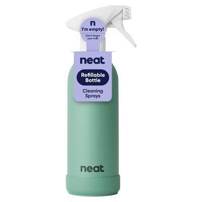 Neat refillable spray bottle sage 500ml, UK version