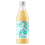 FIX8 water kefir sparkling soda grapefruit and elderflower 330ml, UK version