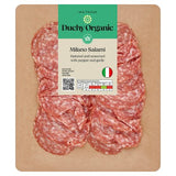 Duchy Organic dry cured Milano salami 70g (British brand)