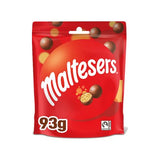 Maltesers milk chocolate bag 93g, imported from the UK