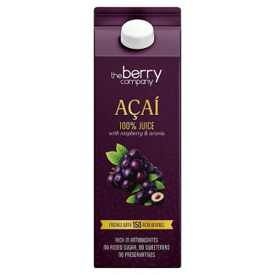 The Berry Co acai juice 1 litre - British product